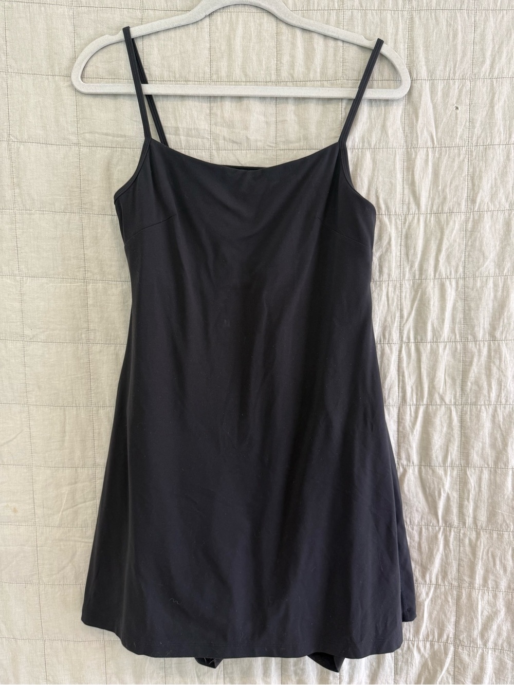 Lululemon Align Black Slip Dress with Spaghetti Straps 10